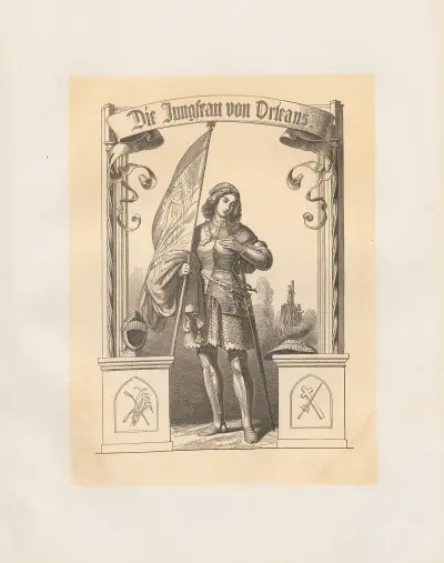 Die Jungfrau von Orleans av Adolf Schrödter