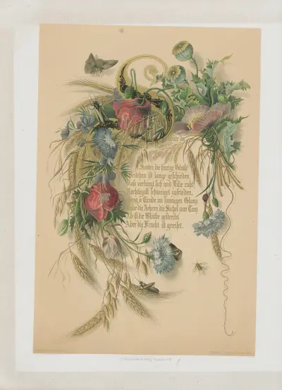 Friedrich Rückert’s Liebesfrühling Pl.5 av Adolf Schrödter