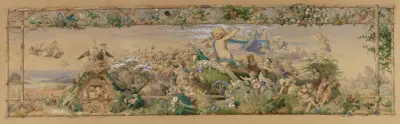 Jahreszeitenzyklus; Der Frühling av Adolf Schrödter