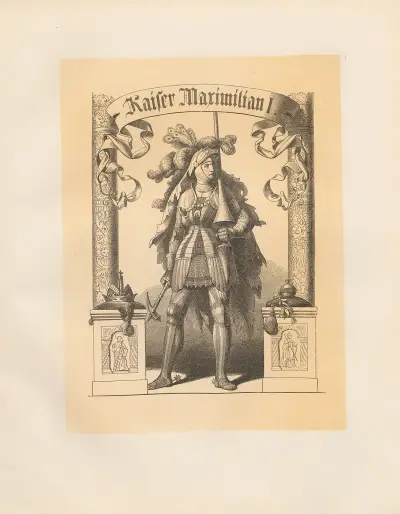 Kaiser Maximilian I av Adolf Schrödter