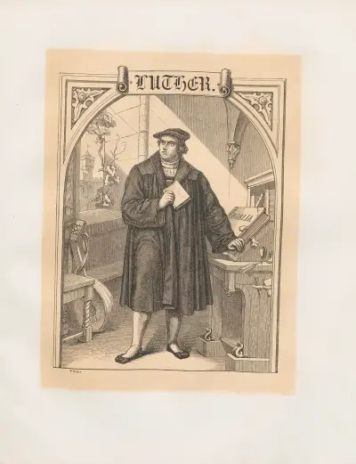 Luther von Adolf Schrödter