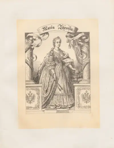Maria Theresia av Adolf Schrödter