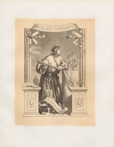 Nicolaus Copernicus av Adolf Schrödter