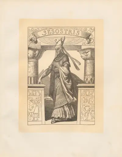 Sesostris av Adolf Schrödter