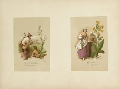 Studien zur Aquarell-Malerei Pl.23 av Adolf Schrödter
