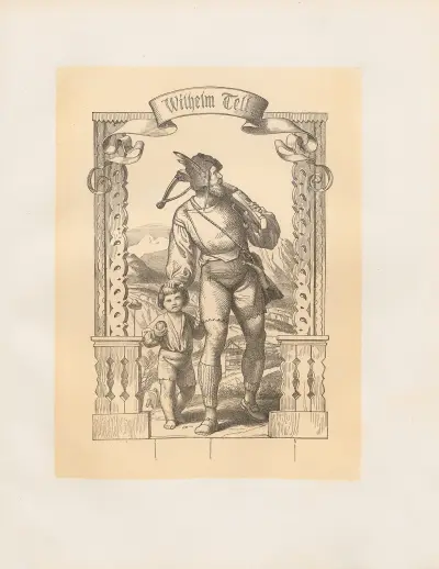 Wilhelm Tell av Adolf Schrödter