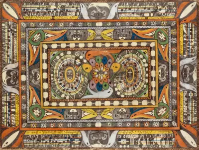 Riesen=Stadt, Waaben=Hall av Adolf Wölfli