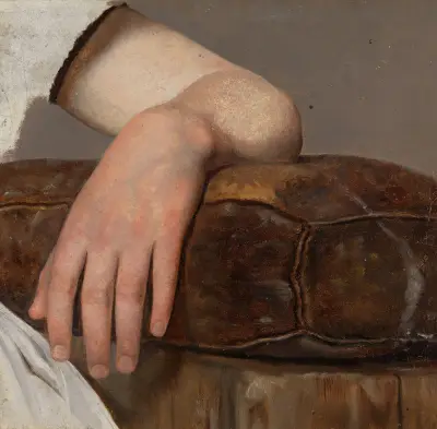 En kvinnas arm av Adolph Tidemand