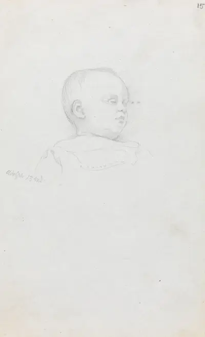 Adolph Tidemand jr., 13 mnd. av Adolph Tidemand