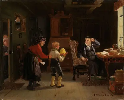Anmeldelse til konfirmasjon av Adolph Tidemand