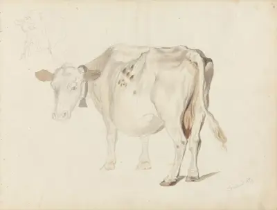 Bjelleku, Sauland av Adolph Tidemand