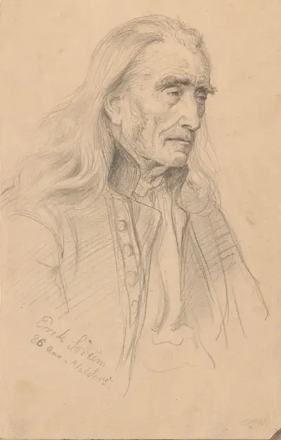 Erik Sørum, Valdres av Adolph Tidemand