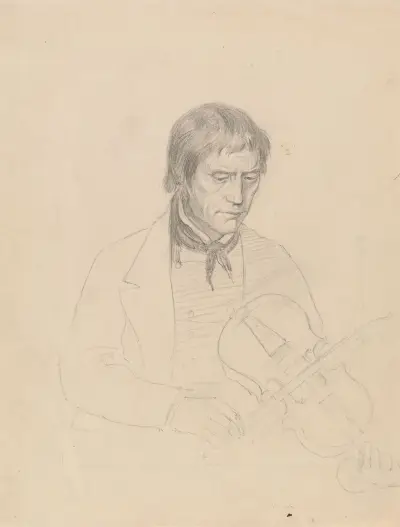 Felespiller av Adolph Tidemand