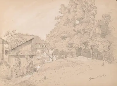 Fra Glion av Adolph Tidemand