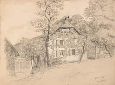 Fra Glion av Adolph Tidemand