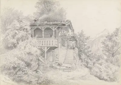 Fra Meiringen av Adolph Tidemand