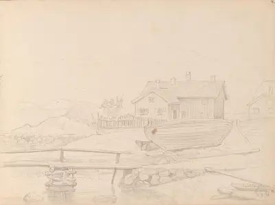 Fra Nevlunghavn av Adolph Tidemand