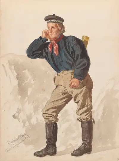 Fredrik Olsen, Nevlunghavn av Adolph Tidemand