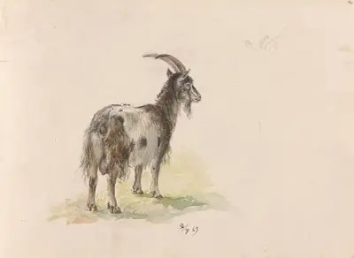 Geit av Adolph Tidemand