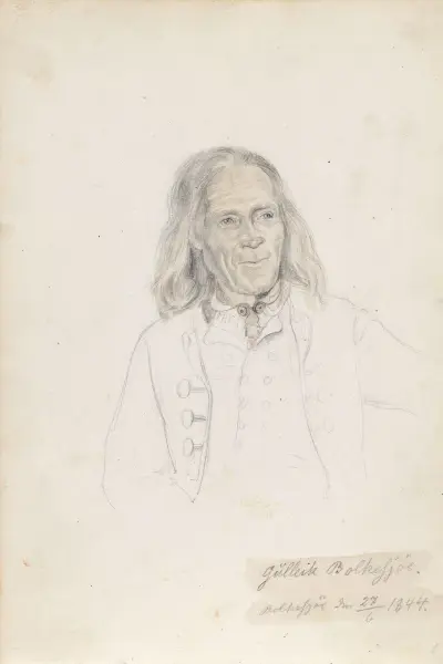 Gunleik Bolkesjø av Adolph Tidemand