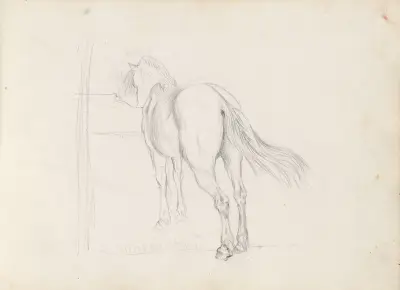 Horse av Adolph Tidemand