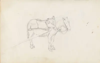 Horse av Adolph Tidemand