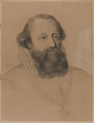 Jens Juel av Adolph Tidemand