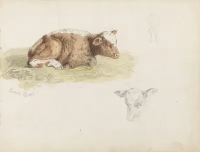 Kalv av Adolph Tidemand
