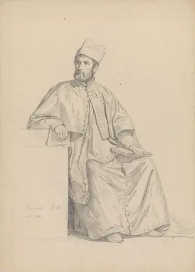 Kardinal av Adolph Tidemand