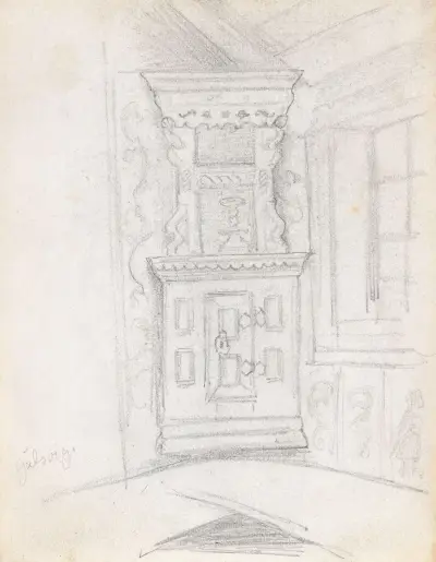 Kråskap, Gulsvik av Adolph Tidemand