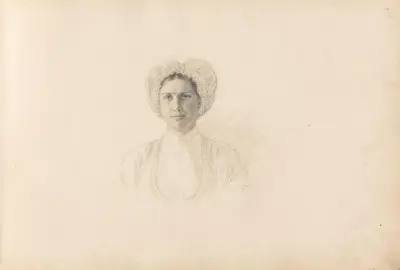 Kvinne, Voss av Adolph Tidemand