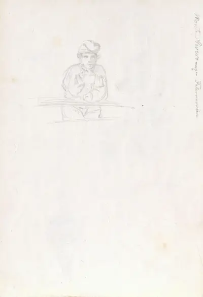 Mannsfigur av Adolph Tidemand