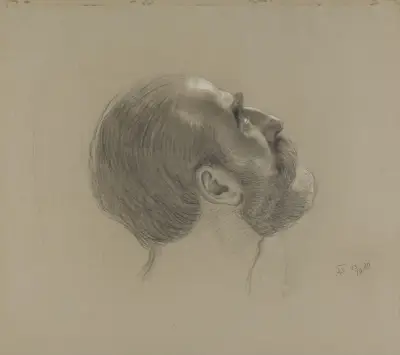 Mannshode av Adolph Tidemand