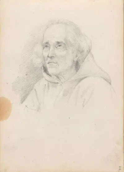 Mannsportrett av Adolph Tidemand