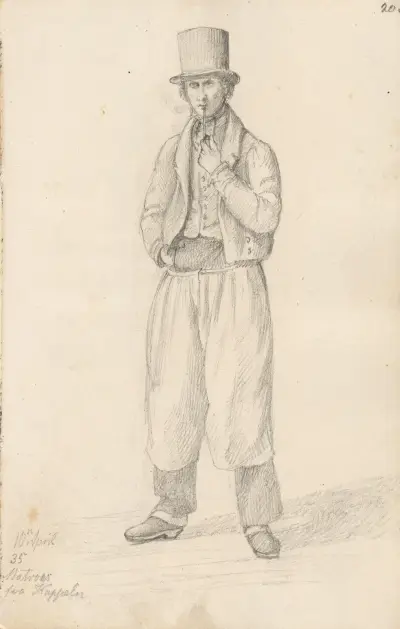 Matros fra Kappeln av Adolph Tidemand