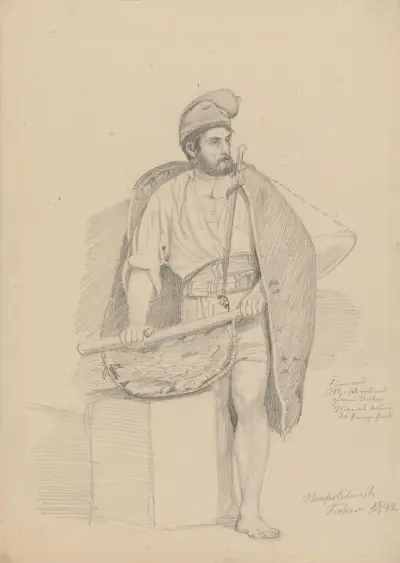 Napolitansk fisker av Adolph Tidemand
