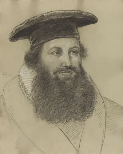 Niels Simonsen Glostrup av Adolph Tidemand