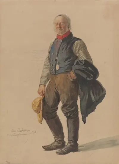 Ole Endresen, Nevlunghavn av Adolph Tidemand