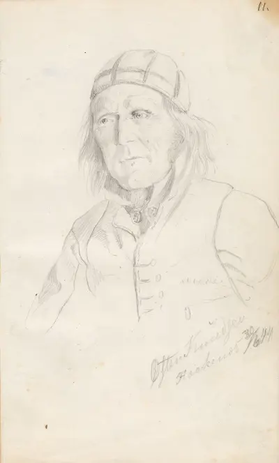 Østen Knudsen Håkanes av Adolph Tidemand