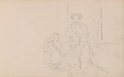 Spinner av Adolph Tidemand