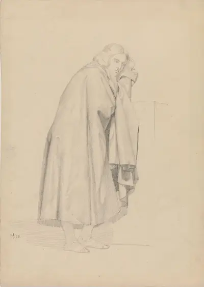 Stående yngling av Adolph Tidemand