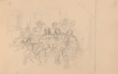 Stortingsmannens hjemkomst av Adolph Tidemand