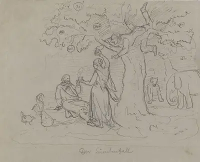 Syndefallet av Adolph Tidemand