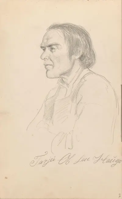 Tarjei Olsen Haugo von Adolph Tidemand