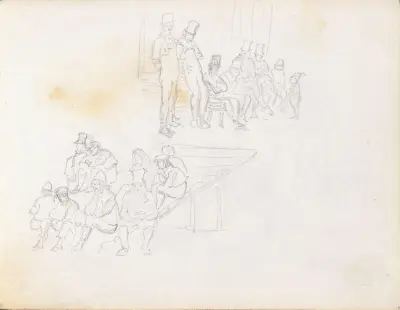 To figurgrupper av Adolph Tidemand