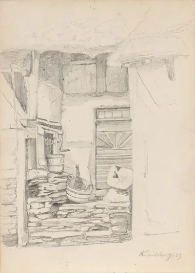 Uthus, Kreuzberg av Adolph Tidemand