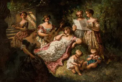 Le concert av Adolphe Monticelli