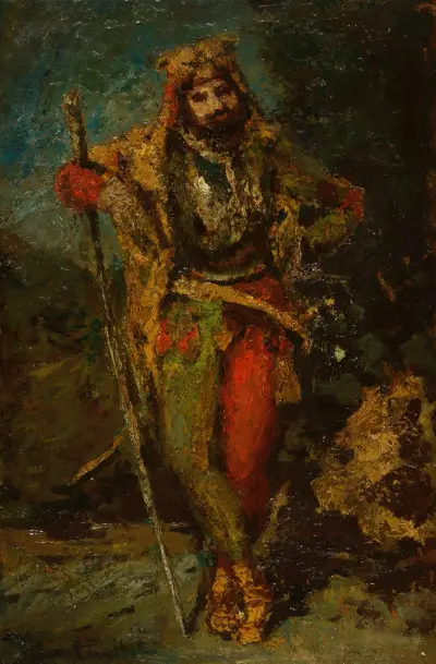 Mephisto from the Opera Faust av Adolphe Monticelli