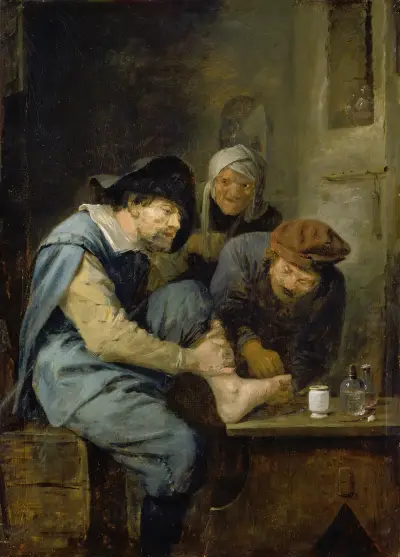 The Foot Operation av Adriaen Brouwer