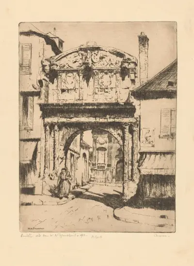 Auxerre av Willem Adrianus Grondhout